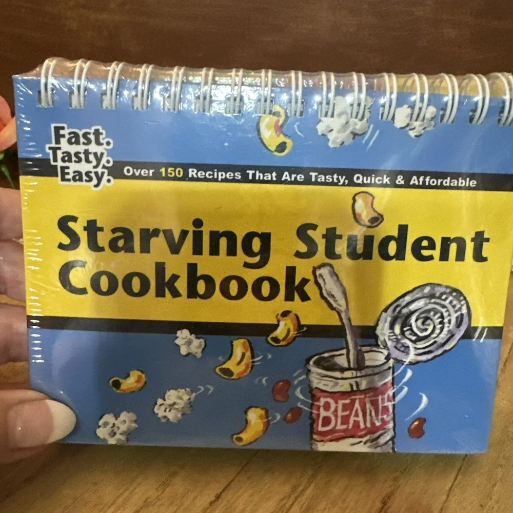 Starving Student-casual, Entertaining Cookbook Vintage 5.5